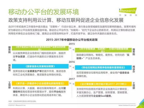 艾瑞咨询 重新定义移动办公,2018年中国企业移动办公平台发展洞察